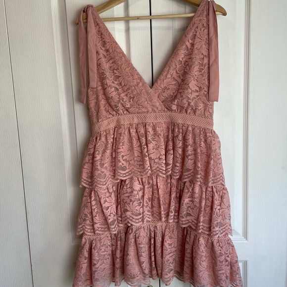 Bardot Dresses & Skirts - Lace BARDOT Mini